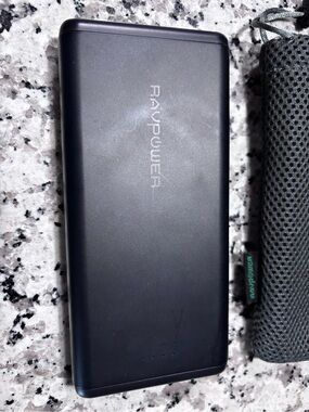 RAVPower Portable Power Bank in Black